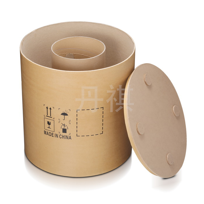 丹祺纸品生产的全纸纸桶满足出口包装需求