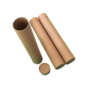 Tubo de papel de rollo plano